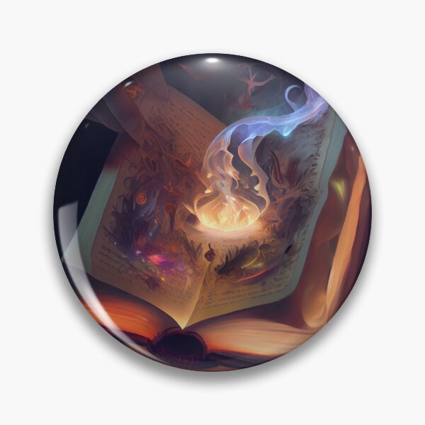 Item preview, Living Book - Magical Spell Incantation designed and sold by LukeAiWalker.