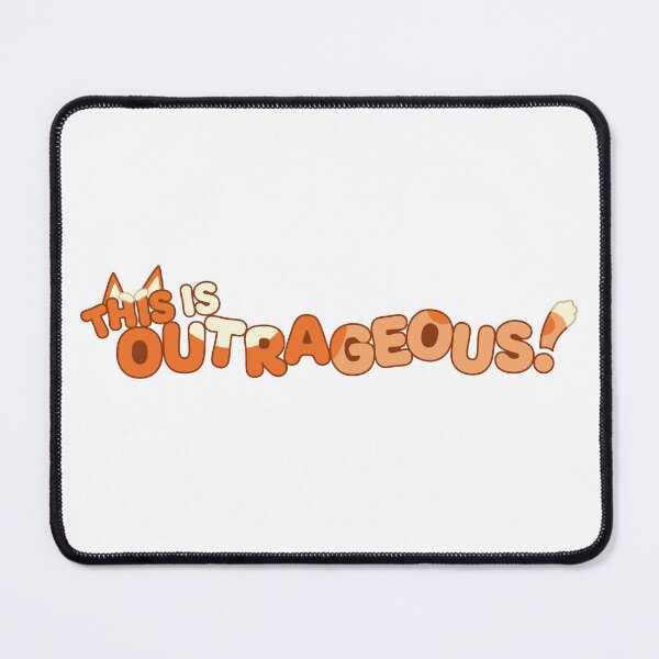 Item preview, This is outrageous! designed and sold by La-La-Lou.