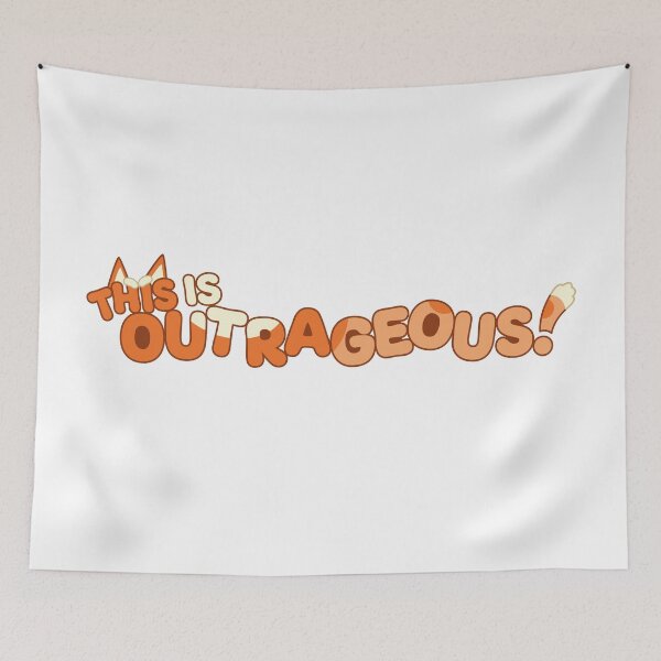 Item preview, This is outrageous! designed and sold by La-La-Lou.