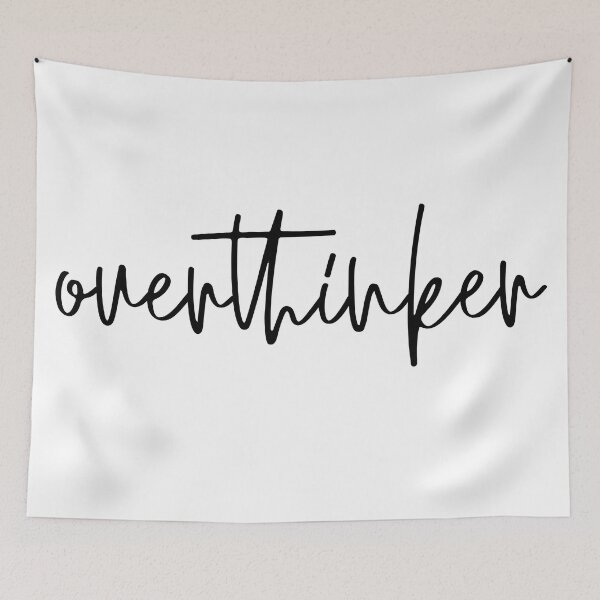 Item preview, Overthinker designed and sold by NessiCreates.