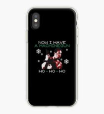 UGLY CHRISTMAS MACHINEGUN iPhone Case