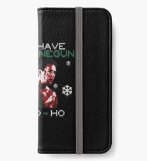 UGLY CHRISTMAS MACHINEGUN iPhone Wallet/Case/Skin
