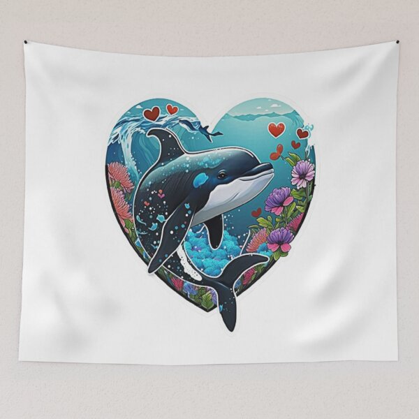 Item preview, Orca Is My Valentine designed and sold by laurateamart.