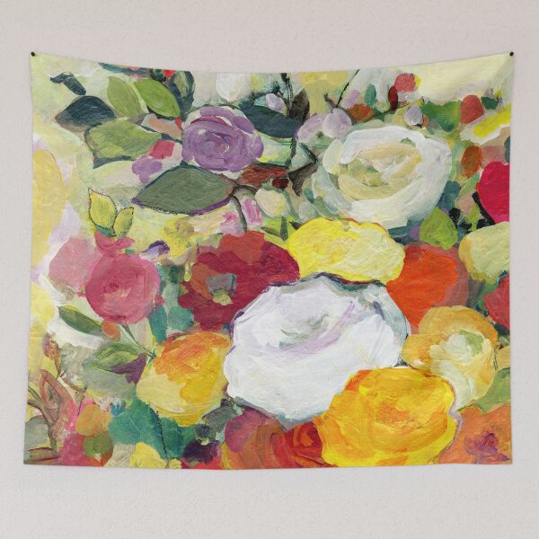Item preview,  Floral Abstract Impressionist Blooms designed and sold by Sue Zipkin.
