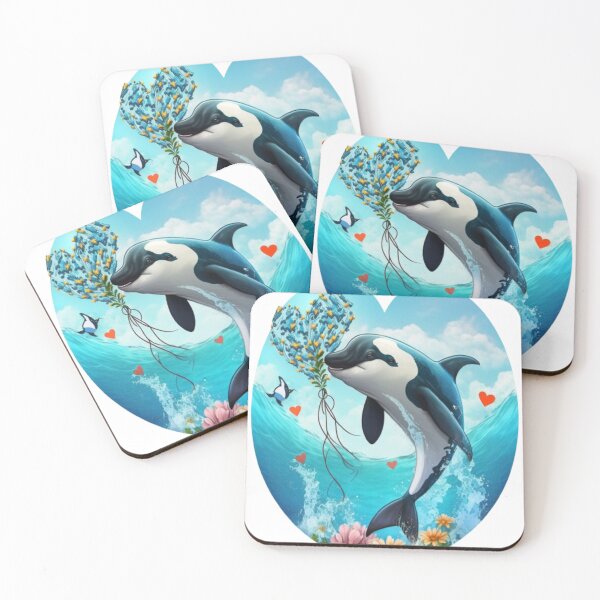 Item preview, Orca Is My Valentine designed and sold by laurateamart.