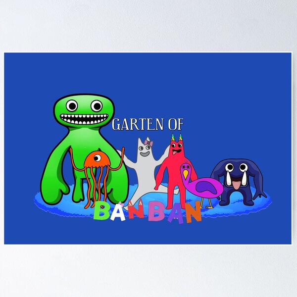 Garten of banban group all characters! Magnet for Sale by TheBullishRhino