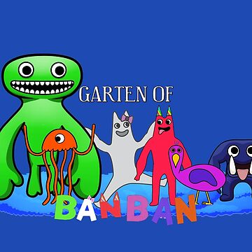 Camiseta Infantil Garden Garten Of Banban Rosto Roblox Jogo