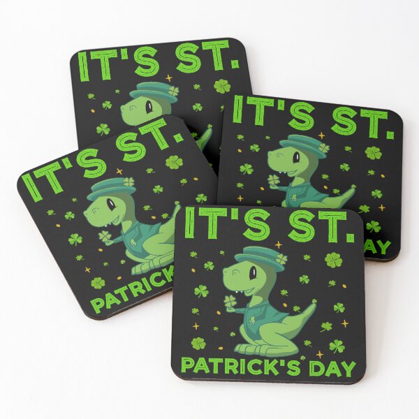 Item preview, Dinosaur Saint Patrick's Day Cute St Pat-Rex designed and sold by Teeloony.