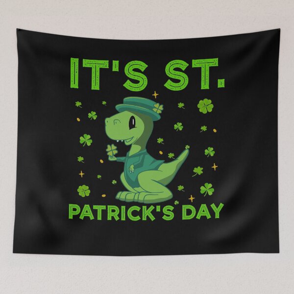 Item preview, Dinosaur Saint Patrick's Day Cute St Pat-Rex designed and sold by Teeloony.