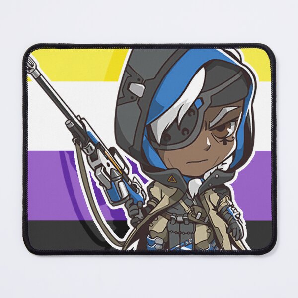 Item preview, nonbinary pride ana ow designed and sold by Jemjae1112.