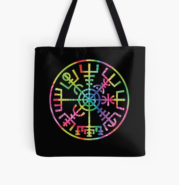 Vegvisir and Tree of life -Yggdrasil  Tote Bag for Sale by Nartissima