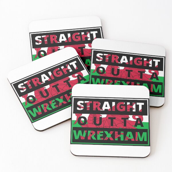 Item preview, Straight Outta Wrexham (Welsh Flag) designed and sold by lifeasacollie.