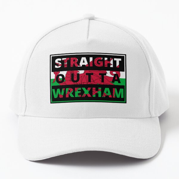 Straight Outta Wrexham Welsh Flag Cap for Sale by lifeasacollie Redbubble