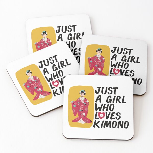 Item preview, Just a Girl Who Loves Kimono, Kimono girl, Gift for Japan Lover designed and sold by DADA635.