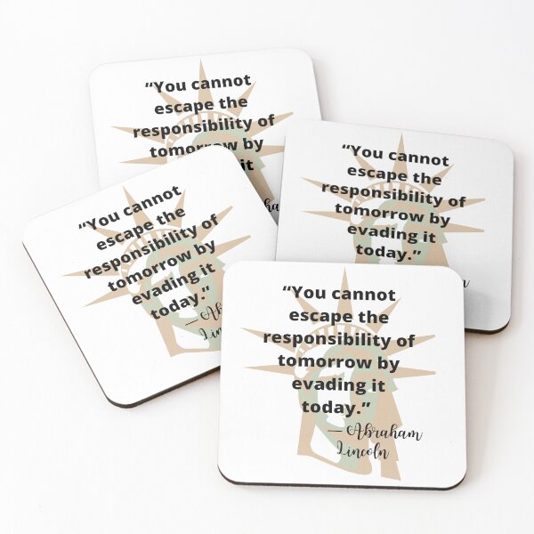 Item preview, Design with Abraham Lincoln quotes designed and sold by FlashHamer.