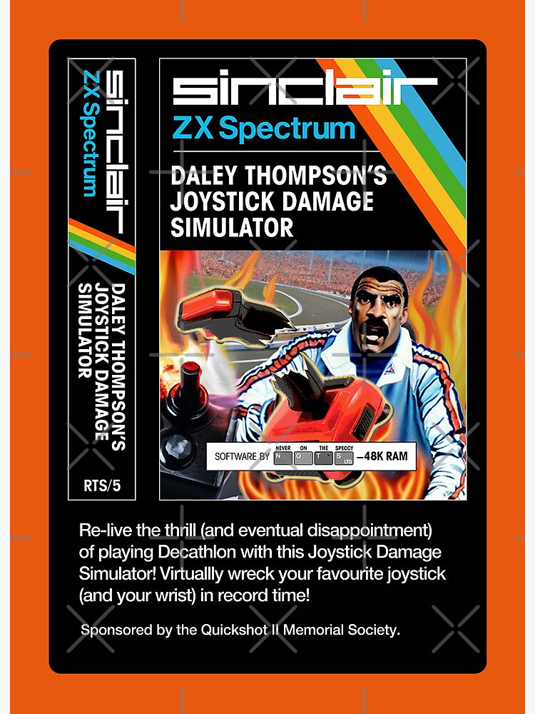 DALEY THOMPSON'S JOYSTICK DAMAGE SIMULATOR for the Sinclair ZX