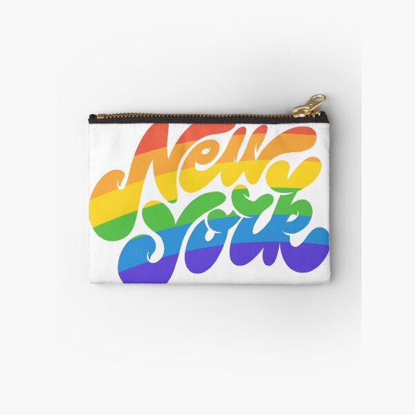 Aperçu de l'œuvre Signe de New York / drapeau LGBTQ créée et vendue par TinyQueenArt.