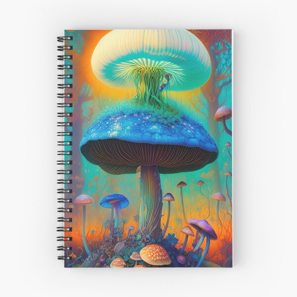 Item preview, A.I INK | Bioluminescent Mushroom Aesthetic  designed and sold by AI-INK.