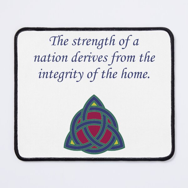 Item preview, The Strength Of A Nation - Family Quote designed and sold by CrankyOldDude.