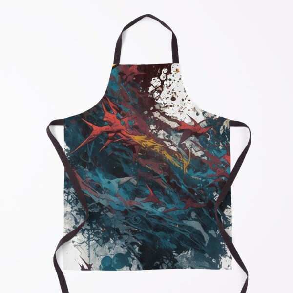 Item preview, Paint splatter shark - pop art designed and sold by Artxplor.