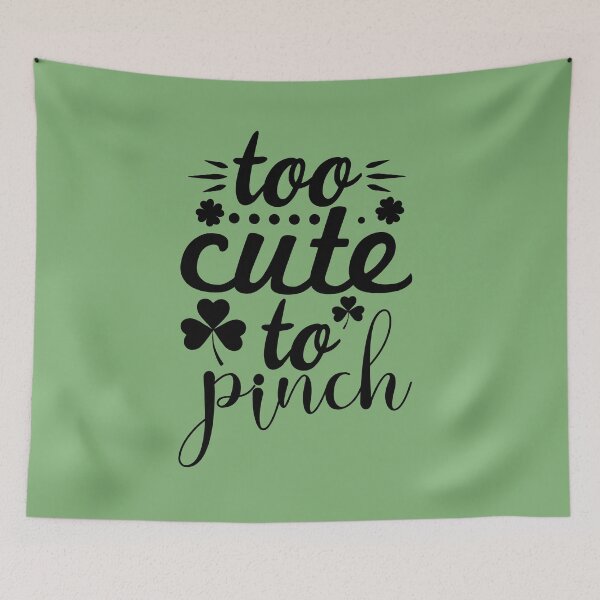 Item preview, Too cute to pinch designed and sold by hippiemomdesign.