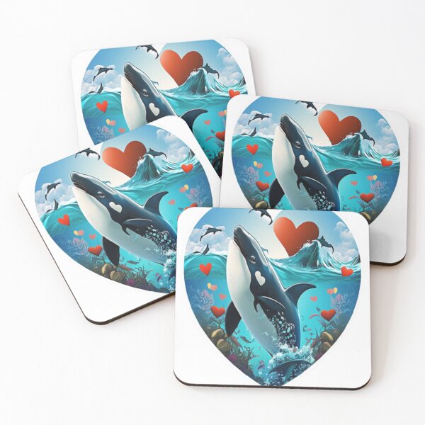 Item preview, Orca Is My Valentine designed and sold by laurateamart.
