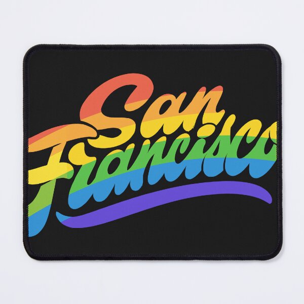 Item preview, San Fracisco sign / Lettering / LGBTQ designed and sold by TinyQueenArt.