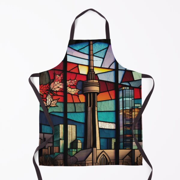 Artikelvorschau, Skyline von Toronto: Der CN Tower entworfen und verkauft von Glassmaster.