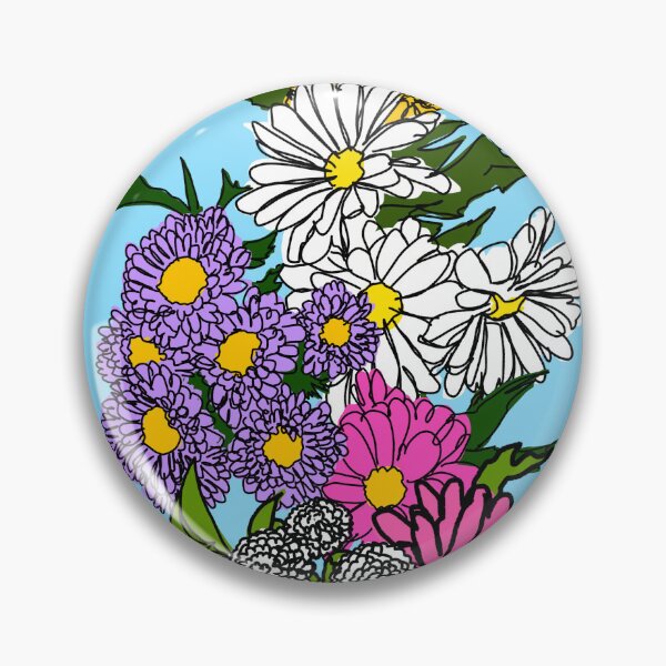 Item preview, Bouquet Of Dasies Blue designed and sold by JaymieMetz.
