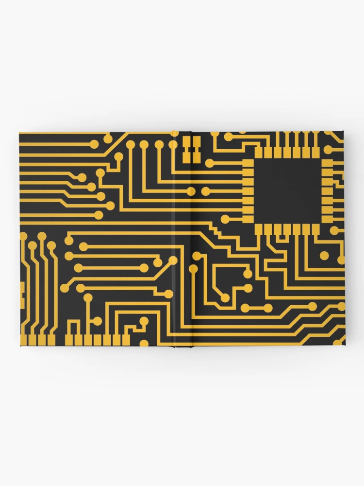 Thumbnail 2 of 3, Journal, Gold Computer Tech Nerd Software code designed and sold by ChristinasMess.