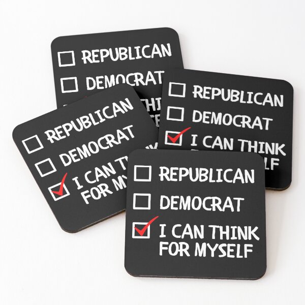 Item preview, I Can Think For Myself Apolitical designed and sold by MojaveTradePost.