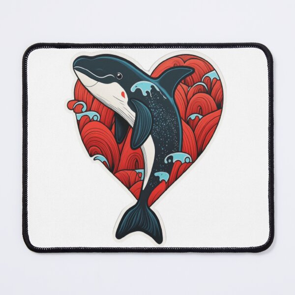 Item preview, Orca Is My Valentine designed and sold by laurateamart.