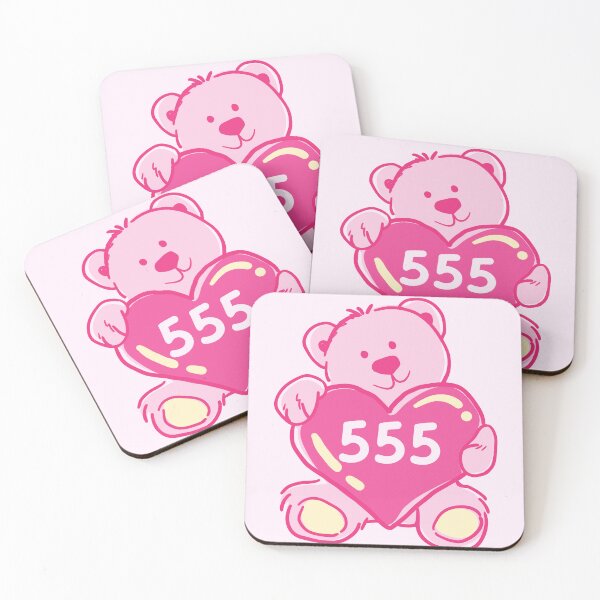 Item preview, Angel Numbers 555 Auro Teddy Bear Sticker Pack designed and sold by RelaxTimeYogaa.
