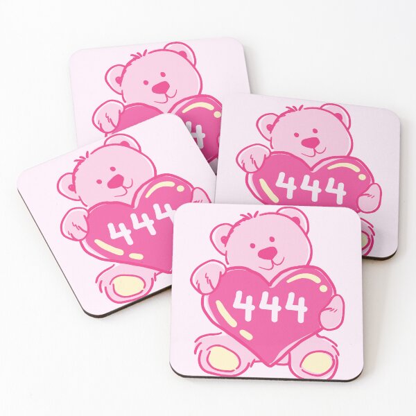 Item preview, Numbers Auro 444 Teddy Bear Sticker Pack designed and sold by RelaxTimeYogaa.