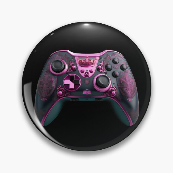 Artikelvorschau, Monarchy Videospiel-Controller Klassisches Ornate Pink entworfen und verkauft von DeRosa3DDesigns.