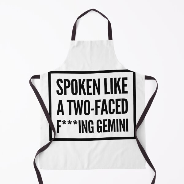 Item preview, Two Faced Gemini - Big Mouth quote designed and sold by voiddestiel.