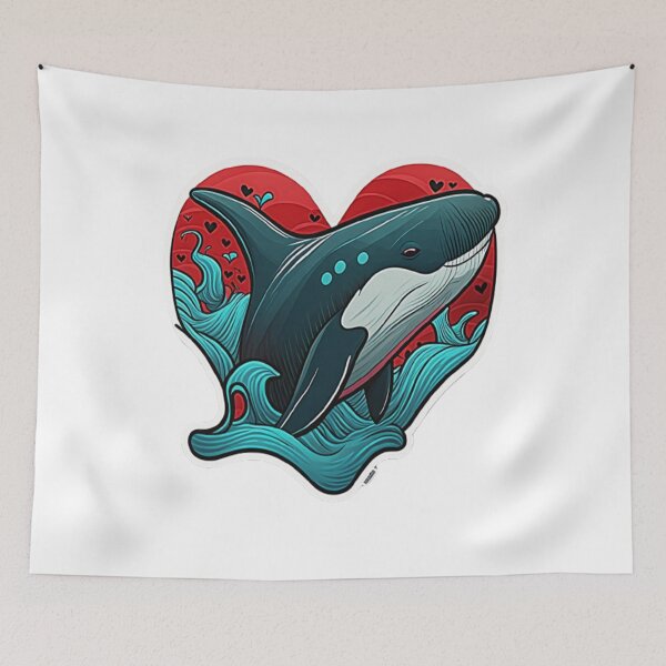 Item preview, Orca Is My Valentine designed and sold by laurateamart.