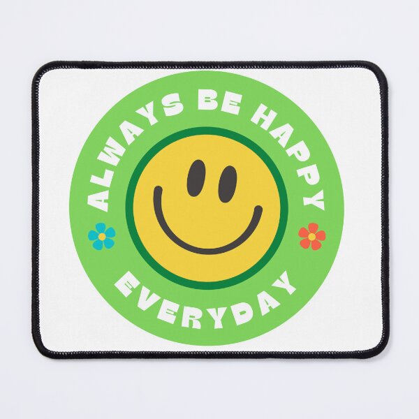 Item preview, Always be Happy Everyday Smile Face  designed and sold by Craftdrawer.