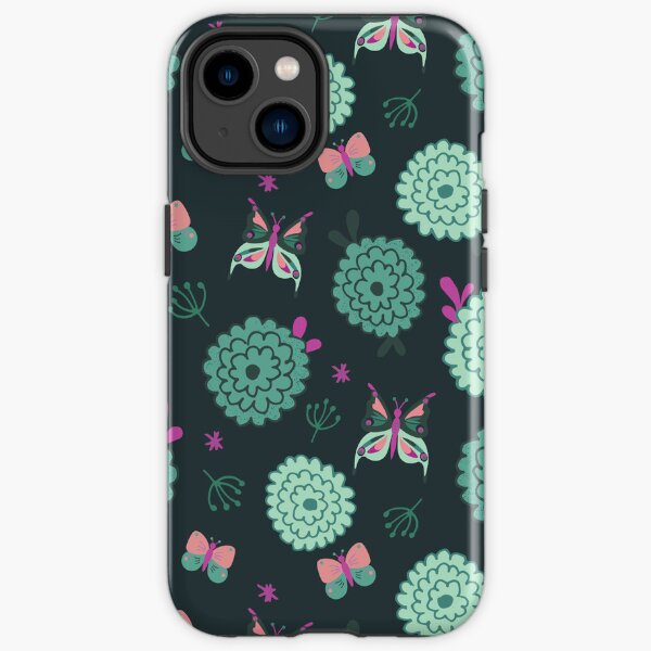 Blooms and Butterflies iPhone Tough Case