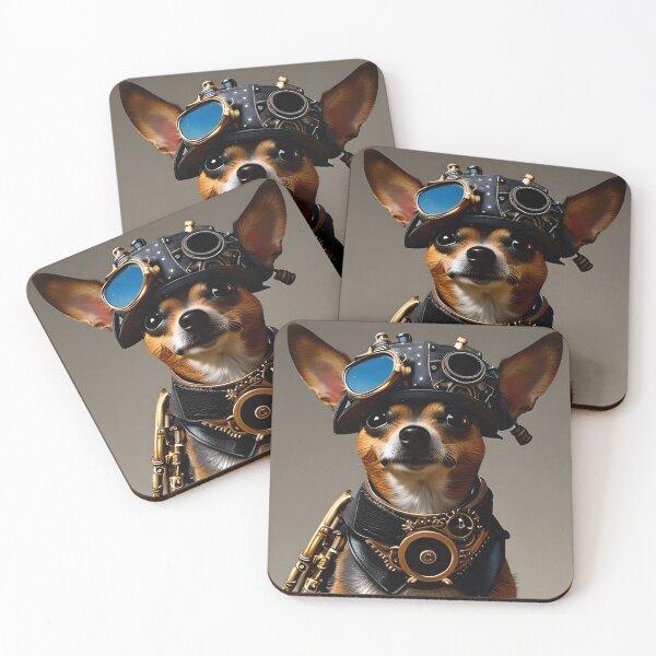 Item preview, Chihuahua Steam Punk  designed and sold by Studio-g.