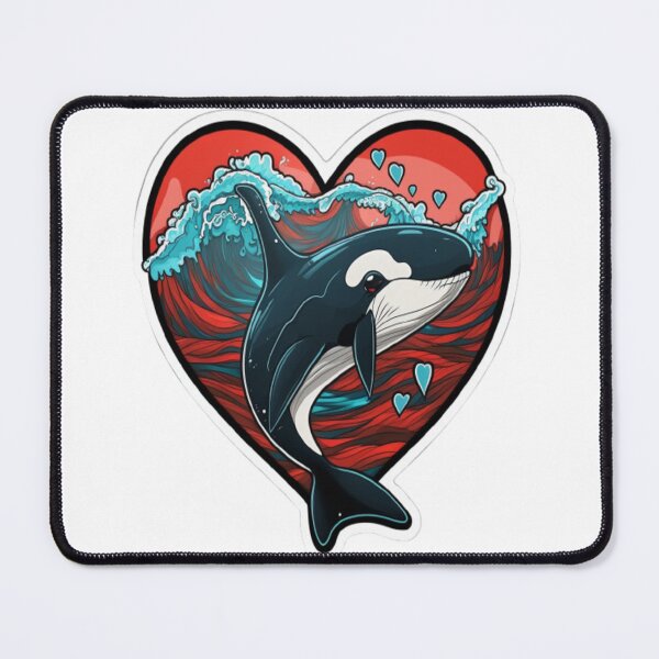 Item preview, Orca Is My Valentine designed and sold by laurateamart.