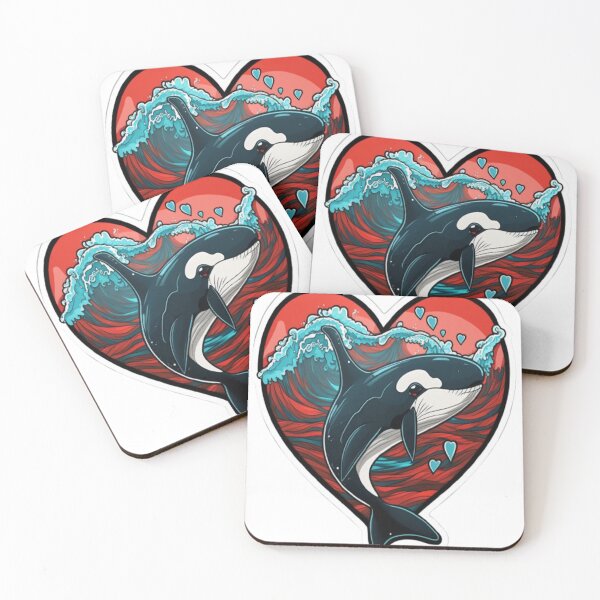 Item preview, Orca Is My Valentine designed and sold by laurateamart.