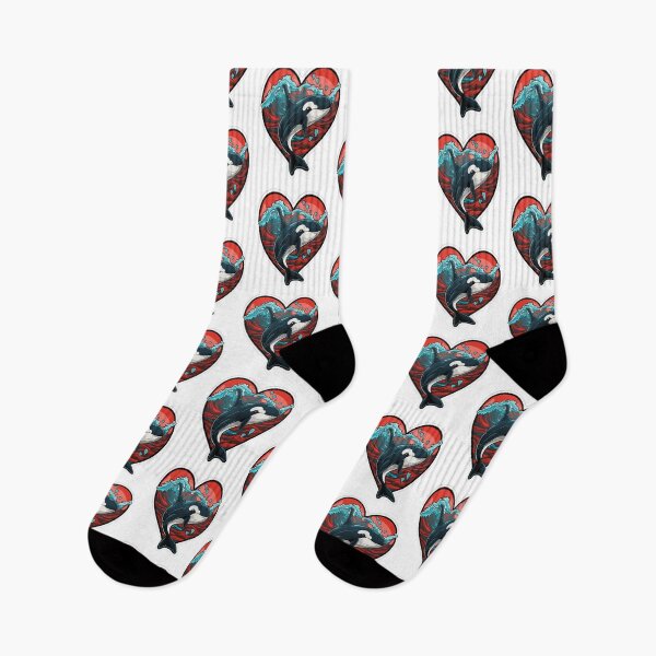 Item preview, Orca Is My Valentine designed and sold by laurateamart.