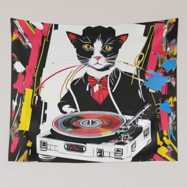 Item preview, The Majestic Mixer - The Club King - The Cool Cat DJ designed and sold by WBP Mart.