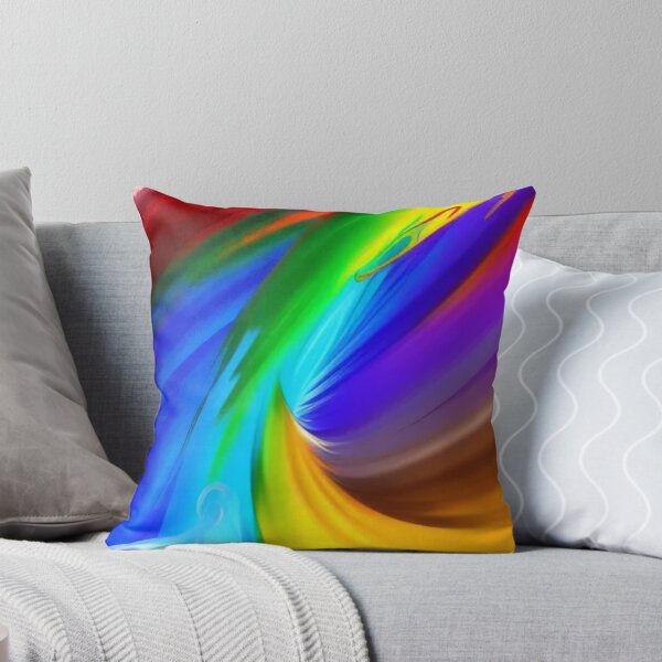 Item preview, Movimiento fluido de una ola oceánica de colores del arco iris designed and sold by FlowingMovement.