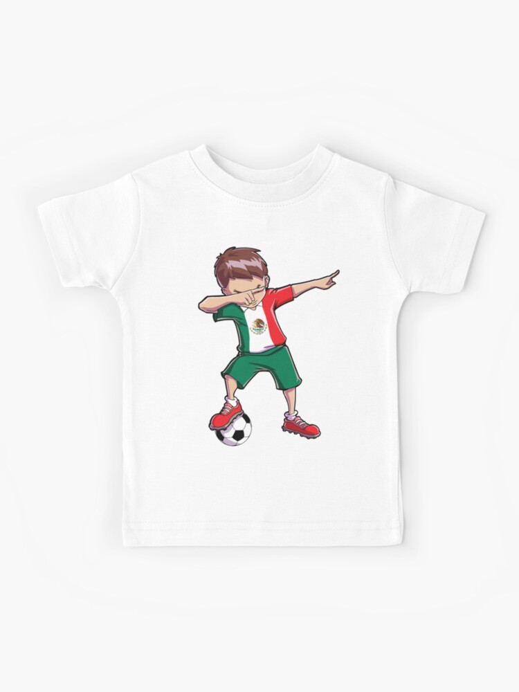 Camiseta para niños camiseta de fútbol para niños México regalo de fútbol mexicano» de LiqueGifts | Redbubble