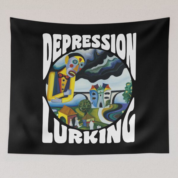 Item preview, Depression lurking designed and sold by arkantus.