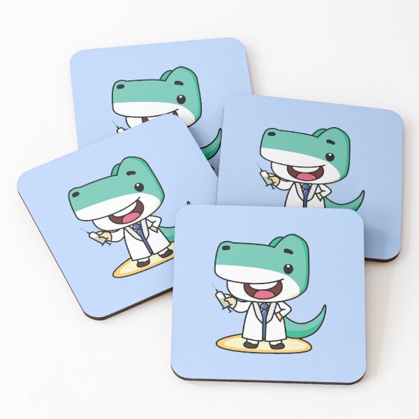 Item preview, Doctorsaurus - Cute Dinosaur Doctor Gift  designed and sold by KawaiiBombShop.