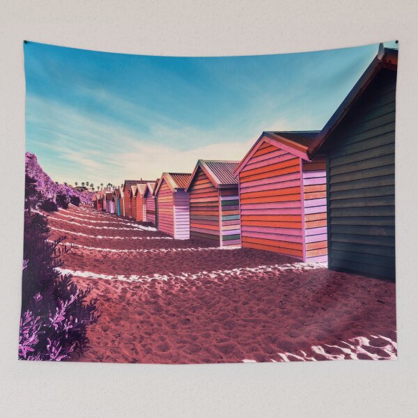 Item preview, Colourful Beach Baths  designed and sold by ea-photos.