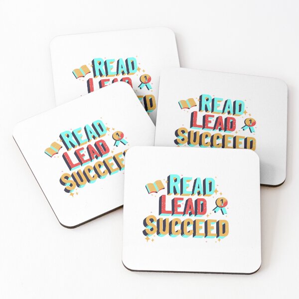 Item preview, Read Lead Succeed Motivational qoute designed and sold by Minhal's Artful  Impressions.